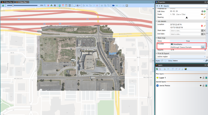 project in rapidplan