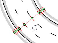 Road Width Handles