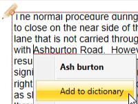 Spellcheck Improvements