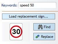 Search &amp; Replace Signs