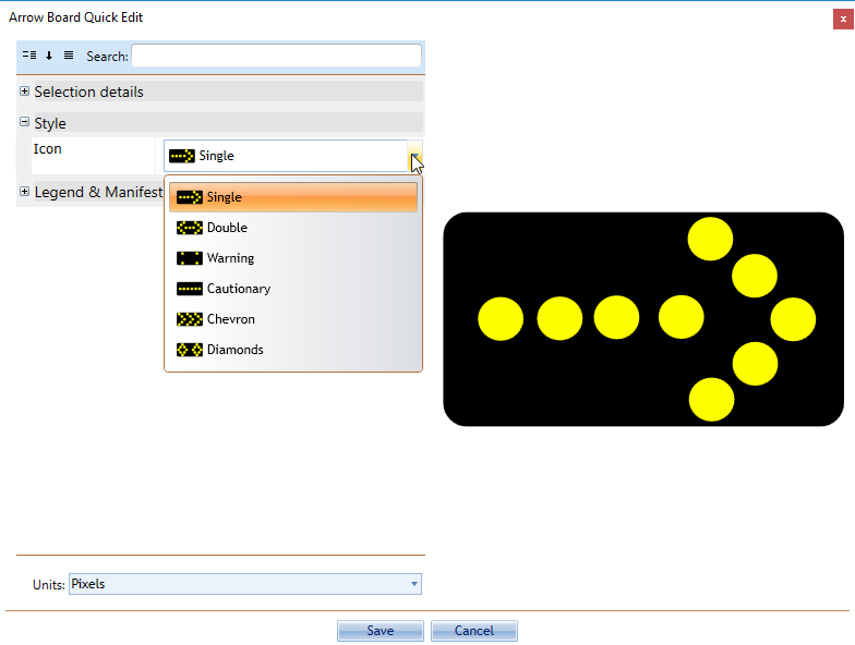 Changing_the_Arrow_Board_Pattern