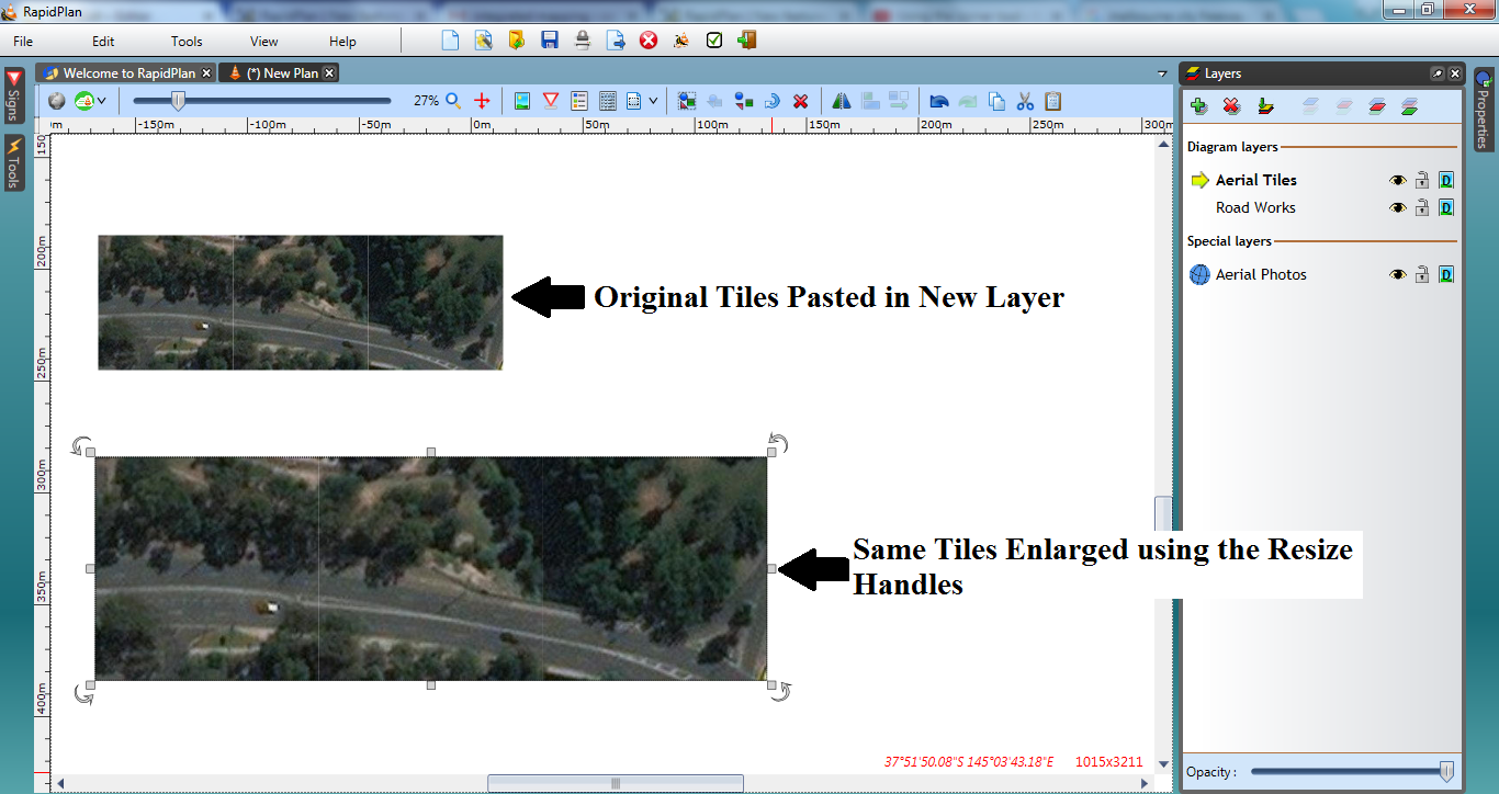 Resizing_Aerial_Tiles_on_New_Layer