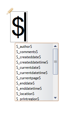 Text_variables_suggestion_list