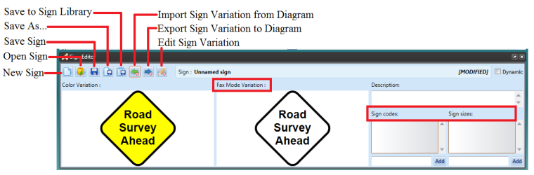 sign editor palette