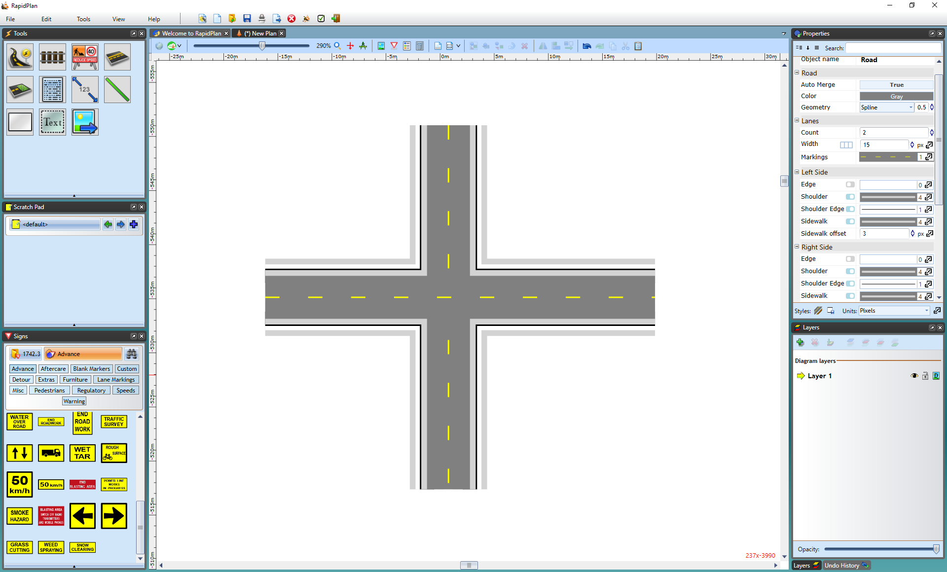 Two_Roads_Overlapping_Creating_an_Intersection